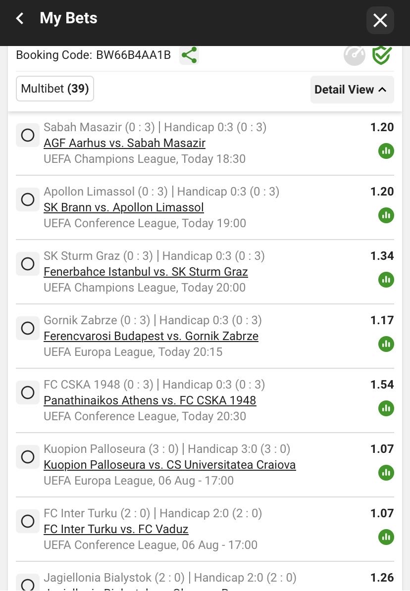 NJAKZ32's tweet photo. 🧑‍🦯 Handicap 🧑‍🦽

📈 560 Odds

📝 BW66B4AA1B

🏟️ 39 Games https://t.co/4R4x6Em1yx