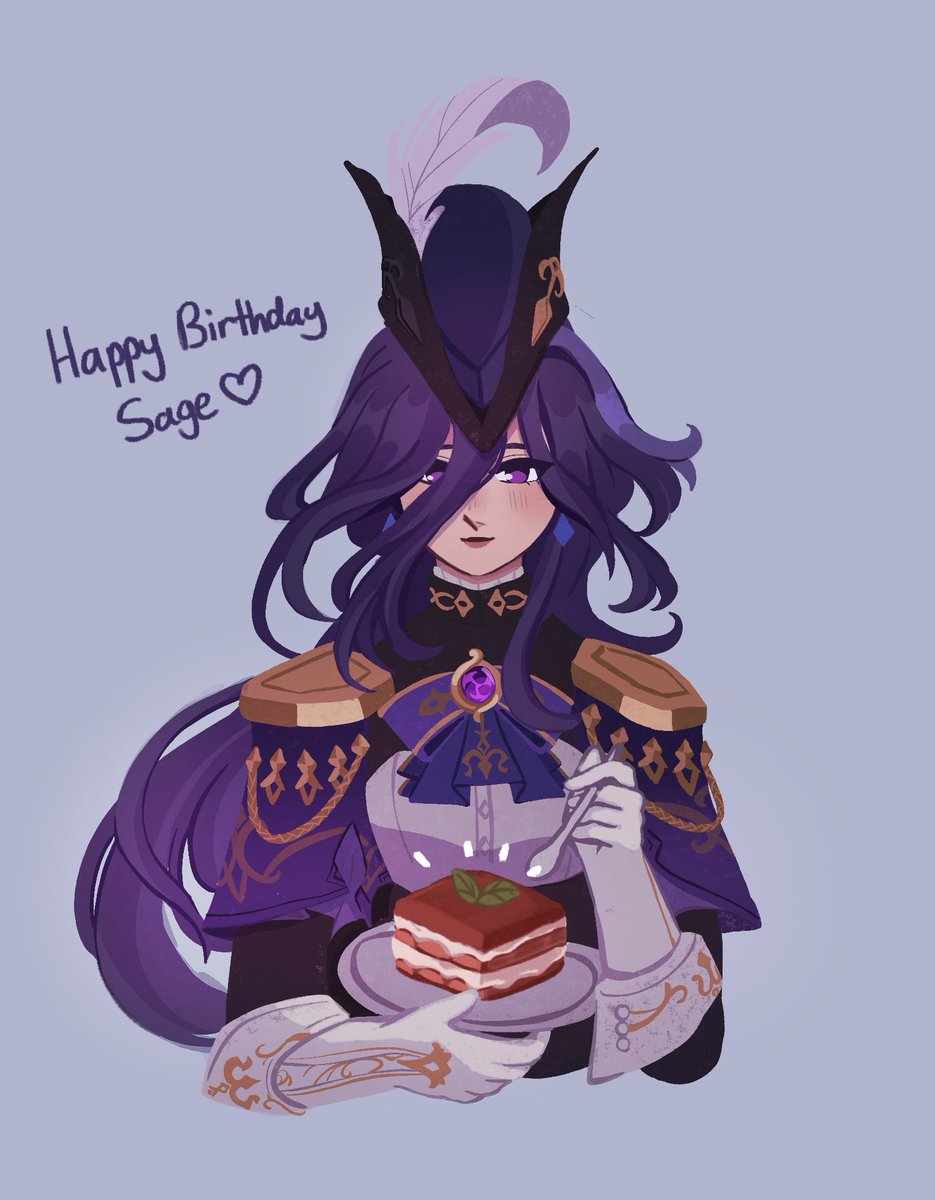marbledcakes's tweet photo. happy birthday @clorindologist !!! 💜💜 https://t.co/V5CcpJXtMb