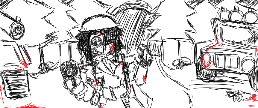 duc_tran75532's tweet photo. True to one's word
(yokki x Thomas(blu spy in dont join team red)
#hotline024 #teamfortress2
I drew this on the computer this time, so I didn't color it. https://t.co/AxD4BDpAem