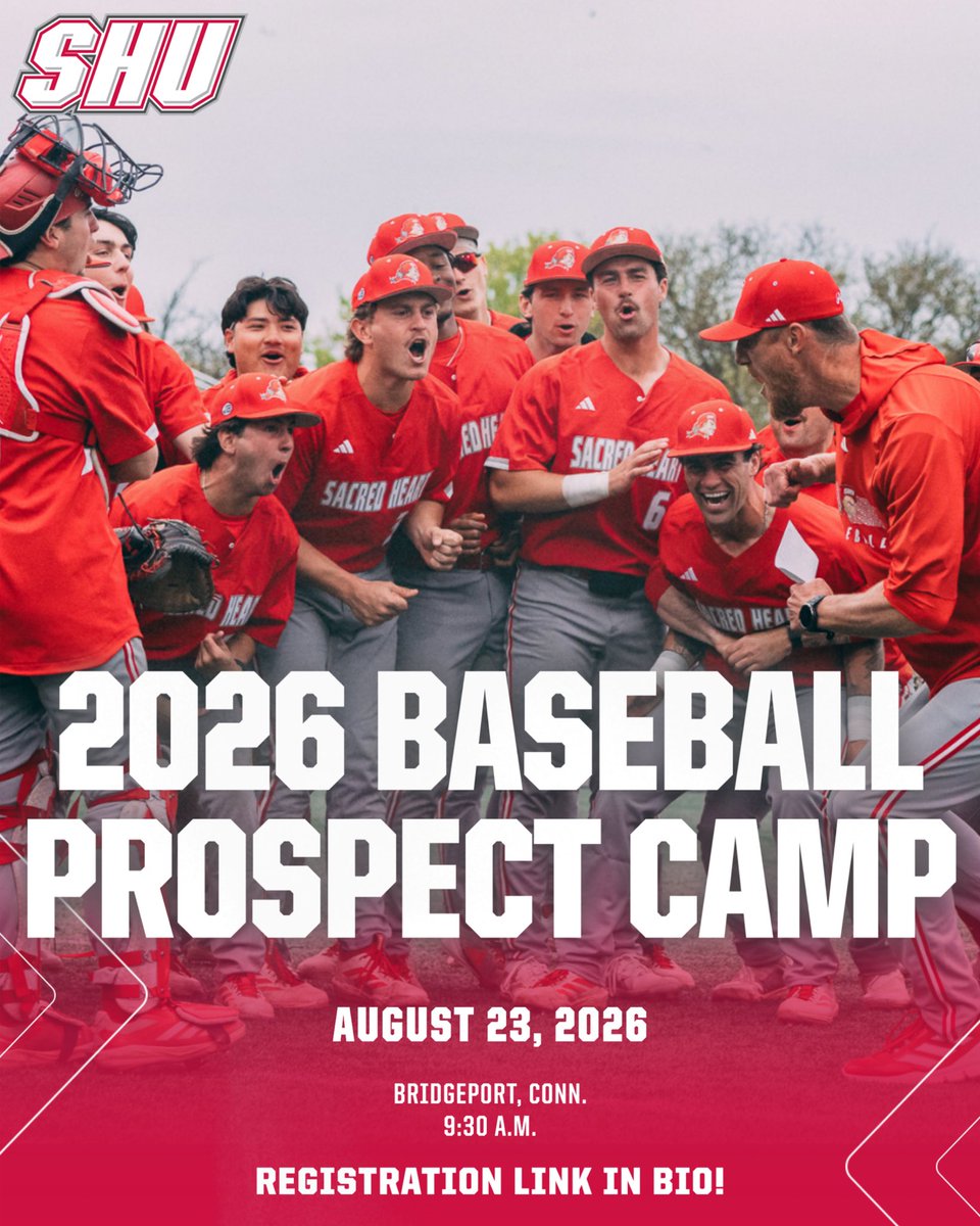PatEgan32's tweet photo. Last Camp of the Summer! 
August 23rd
SHU Baseball Field
- 2027-2030 Classes
* We are still actively recruiting our 2027 class
* If any recruits or coaches want to know if our camp is worth attending, just shoot me a DM! 
-Registration Link in Bio and Athletic website

#RollPios https://t.co/JDwSJSWZyC