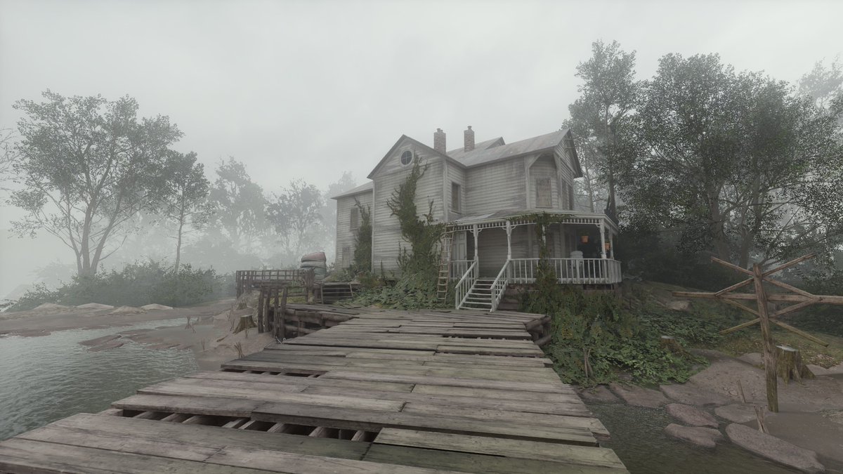 Lukyvald's tweet photo. I've just finished my wingman project Vine, it's set around an abandoned house occupied by a cult. Was really fun to put together. Be sure to check it out! https://t.co/IMAicKRssh