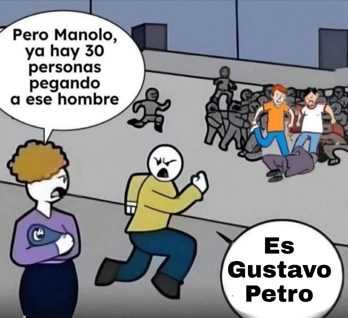 NoVive_Socialis's tweet photo. Mientras tanto Gustavo Petro https://t.co/E4ElxeQR8Y