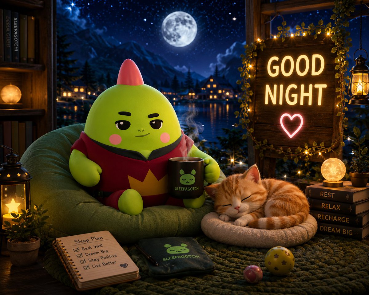 Shakib197123's tweet photo. Wrapping up the day.

A calm evening and a good night's sleep can make tomorrow feel a lot better. That's one of the reasons I enjoy checking in with @sleepagotchi.

Sleep well, everyone. https://t.co/ofrBmsTJNk
