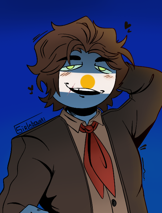SirLabouski's tweet photo. ¿Despierta hasta esta hora, bombón? #countryhumans #カントリーヒューマンズ https://t.co/VnlgaHJq1M
