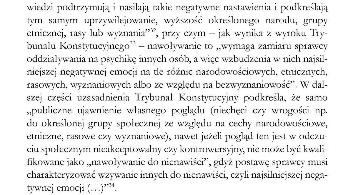 afellowwithaphd's tweet photo. @AnnaBakLewica @JacekWilkPL 2/ Dodałbym jeszcze 2 fragmenty z pracy dr M. Czechowskiej z UWr (w: "Przegląd Prawniczy UW", 2020). "Trybunał" w 1. fragm. = wyrok ETPC, nr 5493/72, LEX nr 80798; "wyrok Trybunału Konstytucyjnego" w 2. fragm. = Wyrok TK z dnia 25 lutego 2014 r., SK 65/12, Legalis nr 762040. https://t.co/5Q1w4Ei5zU