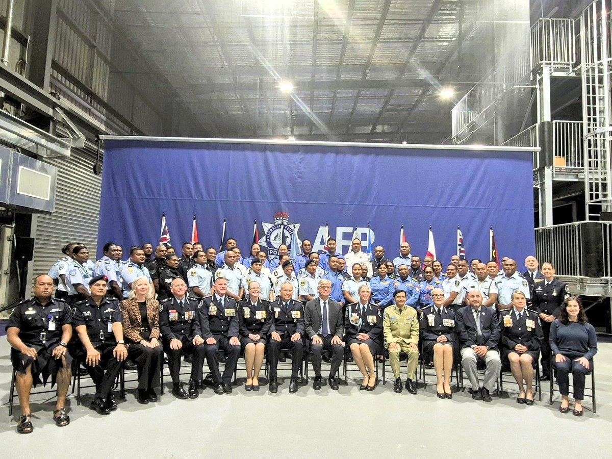 UNPOL_Chief's tweet photo. Strong @UN peacekeeping depends on police officers who are ready to serve effectively from day one. 

Pleased to see 54 candidates, including 21 women, from across the Pacific &amp; Timor-Leste undertaking pre-deployment assessment &amp; job-specific training in Brisbane with #Australia. https://t.co/BzhLJ9QDpT