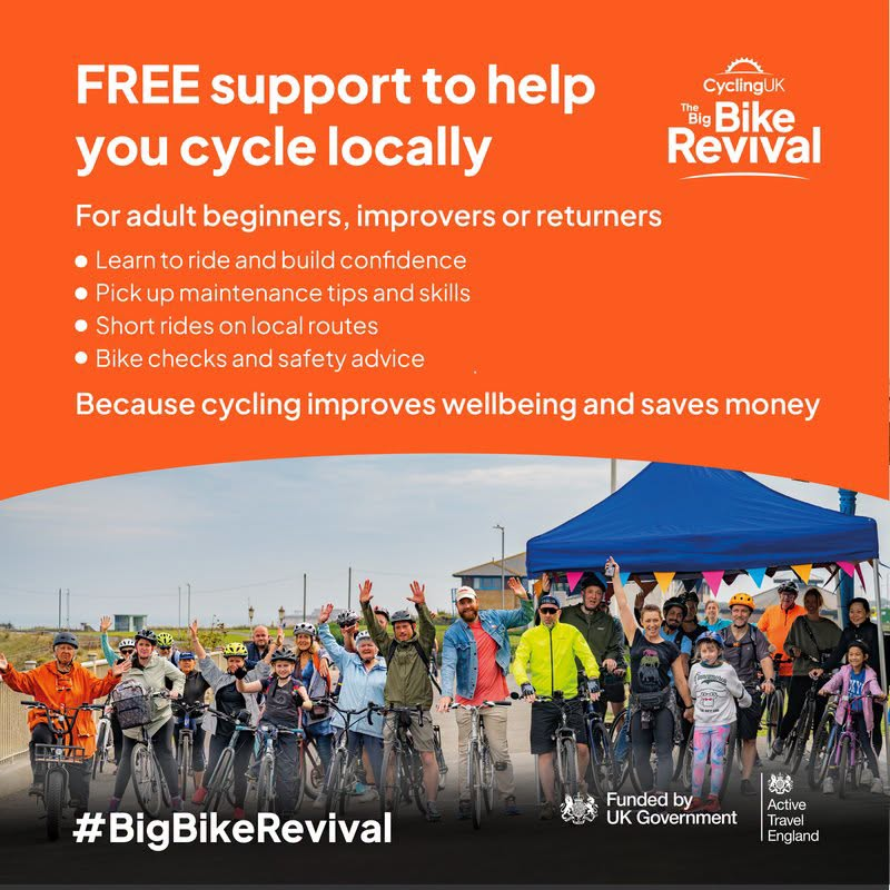 Stag_RosePPG's tweet photo. #FREE support to help you cycle at @ManversLake and Manvers Lake &amp; Dearne Valley Trust @TeamManvers 

#BigBikeRevival #biking #cycling #cyclingtips

Book here https://t.co/cxMRXq3o7Q https://t.co/r5QtyoMGB4