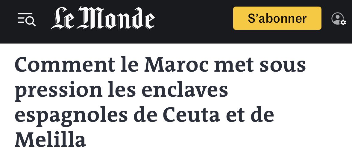 Jafkech's tweet photo. 🇲🇦🇪🇸🇪🇺 Le Maroc arrete les vagues de migrants en 2023:

"Un Drame humain" " Le Maroc pret à tout pour plaire"

Le Maroc n'arrete pas les migrants:

"Le Maroc met sous pression" "Le Maroc fait du chantage"

Conclusion: Quoiqu'il fasse, le Maroc sera designé coupable en Europe ✅🙂 https://t.co/QuazAj7KpG