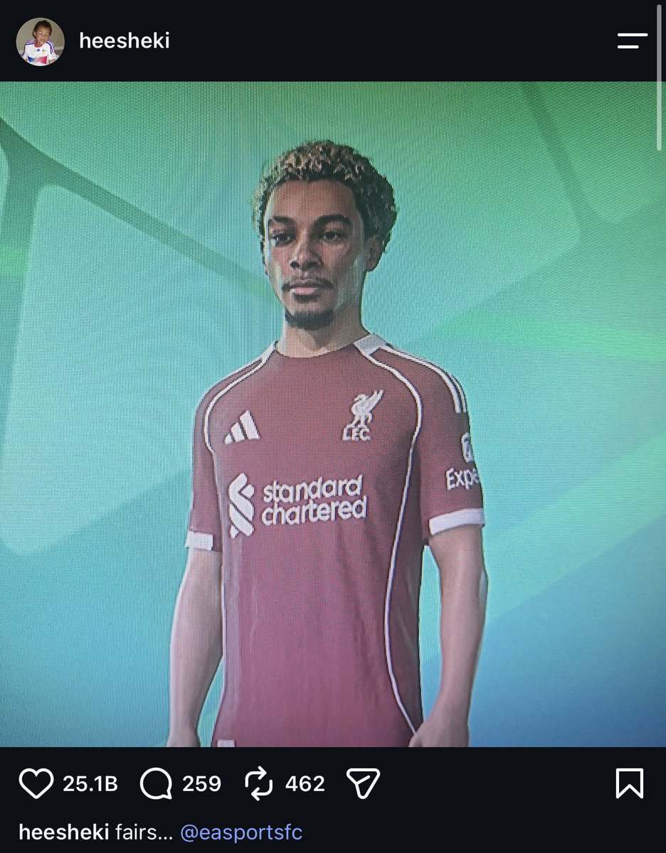 FUTBasbug's tweet photo. 🚨EA FC 27 Yüzüne karşı Ekitike’nin EA SPORTS’a tepkisi! 😅

"Kocaman bir kafa, değil mi?
Siz ne düşünüyorsunuz???" https://t.co/kfDwqhFV7A