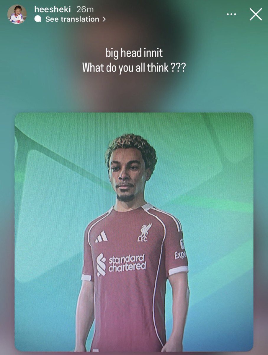 FUTBasbug's tweet photo. 🚨EA FC 27 Yüzüne karşı Ekitike’nin EA SPORTS’a tepkisi! 😅

"Kocaman bir kafa, değil mi?
Siz ne düşünüyorsunuz???" https://t.co/kfDwqhFV7A