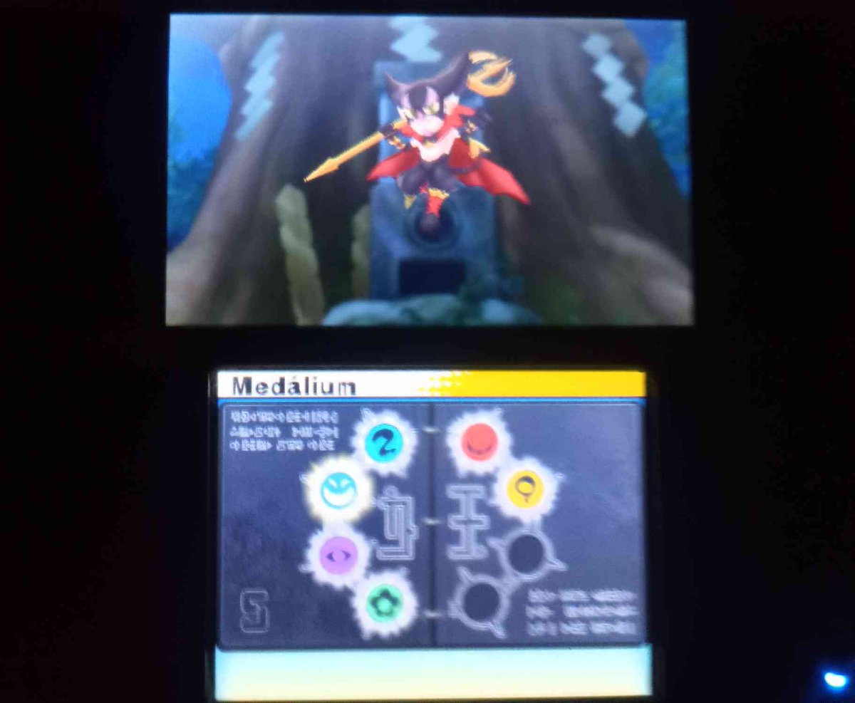 jark1412tw's tweet photo. como no este dia tenia q tocarme una medalla nueva en mi partida del yokai watch 1 https://t.co/zbxuTLTsKo
