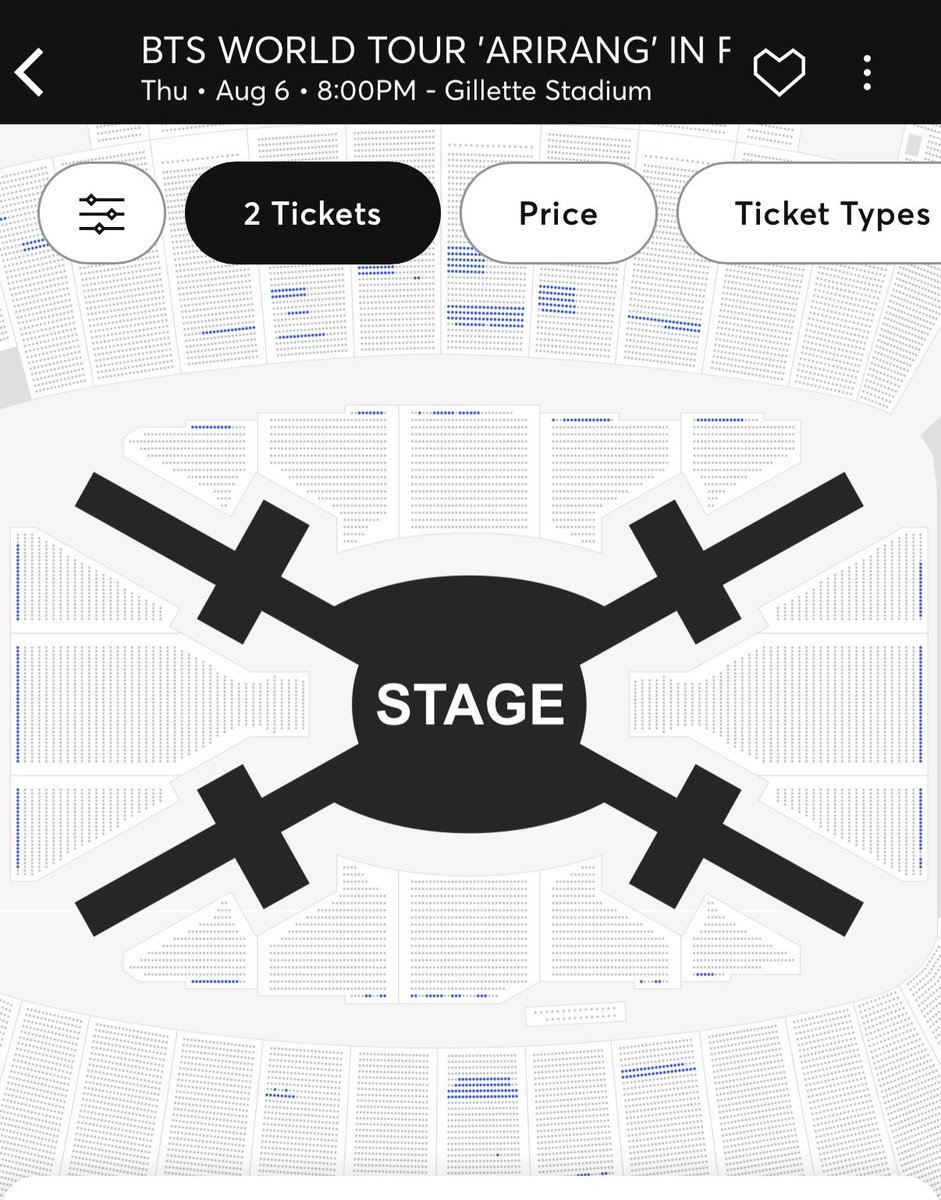 trinhers's tweet photo. TM released additional tickets for FOXBOROUGH stops! I see a lot of idol barricade available for most of the floor sections for $438 + taxes &amp; fees! 👀 https://t.co/jL1l8eu7on