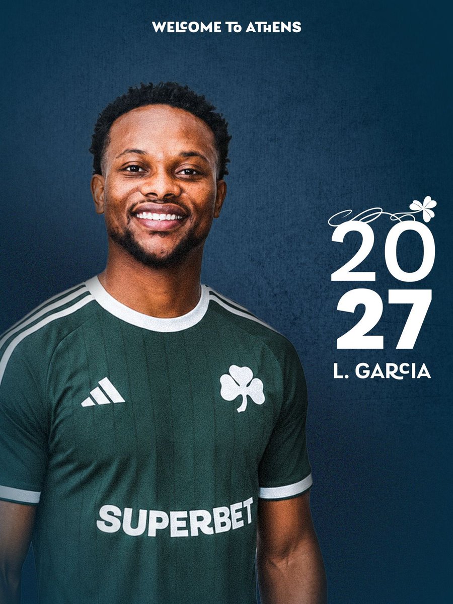 paofc_'s tweet photo. Welcome to Athens, Levi ☘️🏛️
#Panathinaikos #PAOFC https://t.co/ZmB7HFZhrb