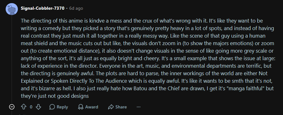 HamonBeat's tweet photo. Took a look at the Ghost in the Shell subreddit https://t.co/vodq3S4fo1