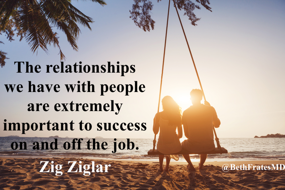 BethFratesMD's tweet photo. Relationships at work and at home are critical to our health and wellness. Work to cultivate high-quality connections with people by showing respect, listening, and sharing your own true feelings. Vulnerability draws us closer.
#TuesdayThoughts #JoyTRAIN #health #mentalhealth #lifestylemedicine #pavingwellness #Friendships