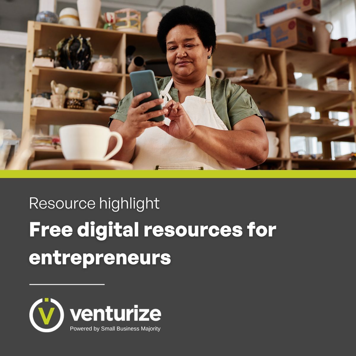 SmlBizMajority's tweet photo. This month's Venturize blog spotlights the free resources available through Verizon Small Business Digital Ready. Check out the various courses and deals you can access when you sign up. https://t.co/1vPPkaBPgU https://t.co/V9aG2qmNwO