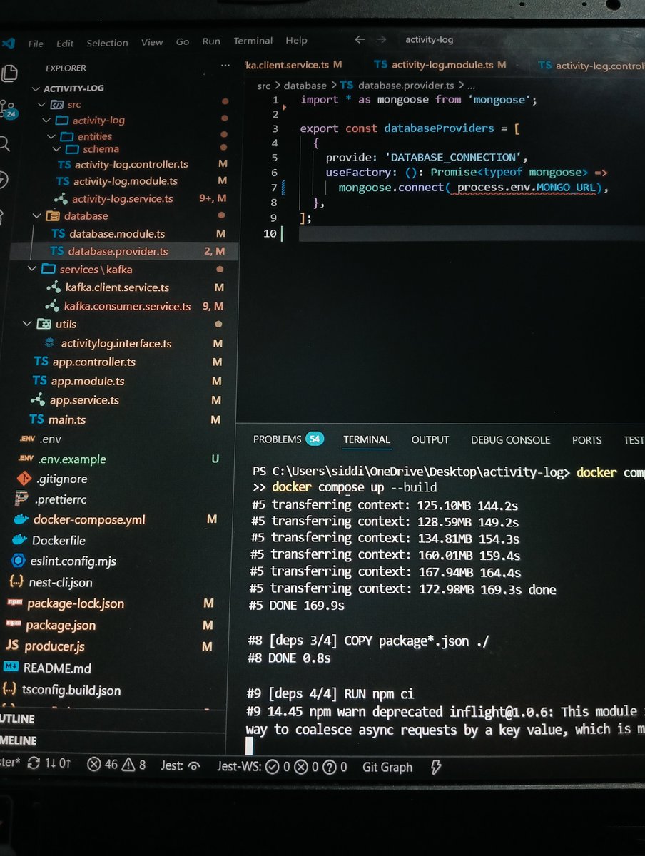 SiddiqueShahan's tweet photo. Guys fixing Activity Log Pipeline There are production flaws done by someone in Org, I need to fix ts by tommarow morning 😭😭😭 https://t.co/b430YleZYB