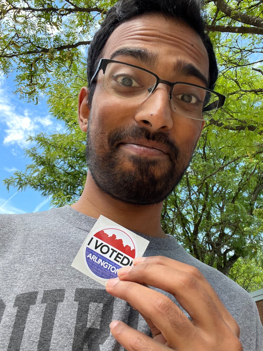 adisubra's tweet photo. Today is primary voting day in Kansas, Michigan, Missouri, Washington and (where I live) Virginia. 

Take a few minutes to help pick who represents you. https://t.co/3vLGDqnyZT