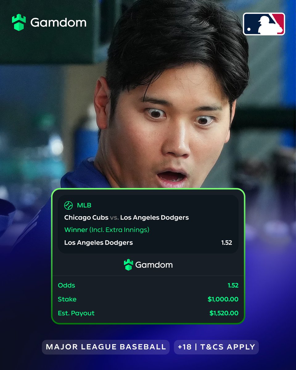 gamdomsport's tweet photo. The Dodgers have been in the headlines all week, now they're trying to avoid a 5th STRAIGHT loss 😳

Can Tarik Skubal change the story in his Dodgers debut?

Comment your Gamdom ID below... if this slip cashes, we'll share some of the profits with a few Gamdom users! 💚 https://t.co/gb7nEtHXVL