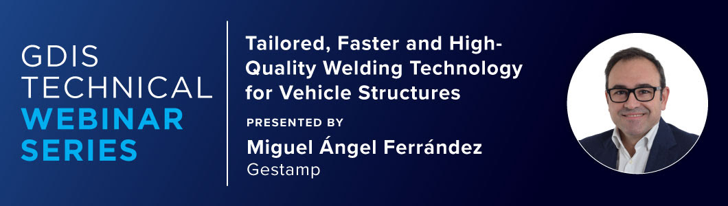 DriveUsingSteel's tweet photo. Mark your calendars for the next #GreatDesignsinSteel™ Technical Webinar on September 10 at 10 am ET. Miguel Angel Ferrandez at Gestamp will present "Tailored, Faster and High-Quality Welding Technology for Vehicle Structures."  Register today: https://t.co/T27JNMyHrK https://t.co/7oaSFgyMqf