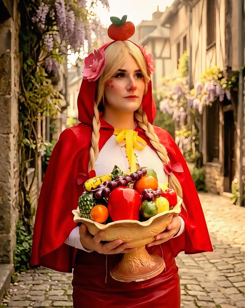 Kar3ncit4xx's tweet photo. Hey guys!!❤️

Just dropping a photoshoot of Ena here that I’ve been holding onto for way too long! @AxieInfinity 🥰

Just taking a peaceful stroll through town...🌷

Got my fresh fruit, and I am zero percent interested in any drama with the Big Bad Wolf🍎

(If I look all poetic staring into the horizon in pic 3, don't be fooled: I just heard a creepy noise in the bushes 👀)

Which photo is your favorite?💜

#Ronincreator #axiecreator