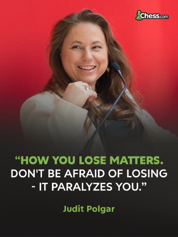 chesscom's tweet photo. Learning to lose is important! 🎯 https://t.co/XVdBGnuk1u