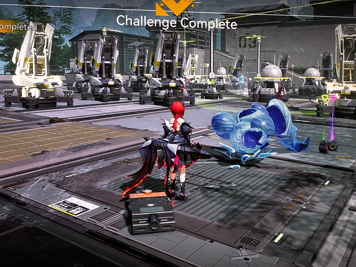 Dainlift's tweet photo. #ArknightsEndfield‌ 
Big thanks for who suggested to put these canons here for auto farming 😂 https://t.co/npgYZBUcPV