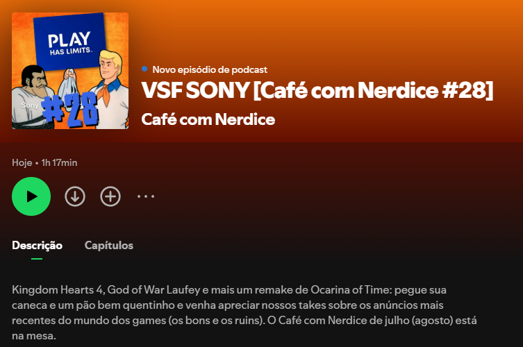 Nascente_Lulu's tweet photo. 🚨ALÔ ALÔ ALÔ 🚨
Temos um novo episódio do Café com Nerdice no ar!!!

Hoje eu e o @ovinilouzada juntamos as melhores e piores notícias dos games e XINGAMOS MUITO a Sony.

Bora escutar? tá bem legal :)
Deixa aquele RT aí pra nós!!! 🔁❤
Link 👇 https://t.co/Vcw6rDDWYP