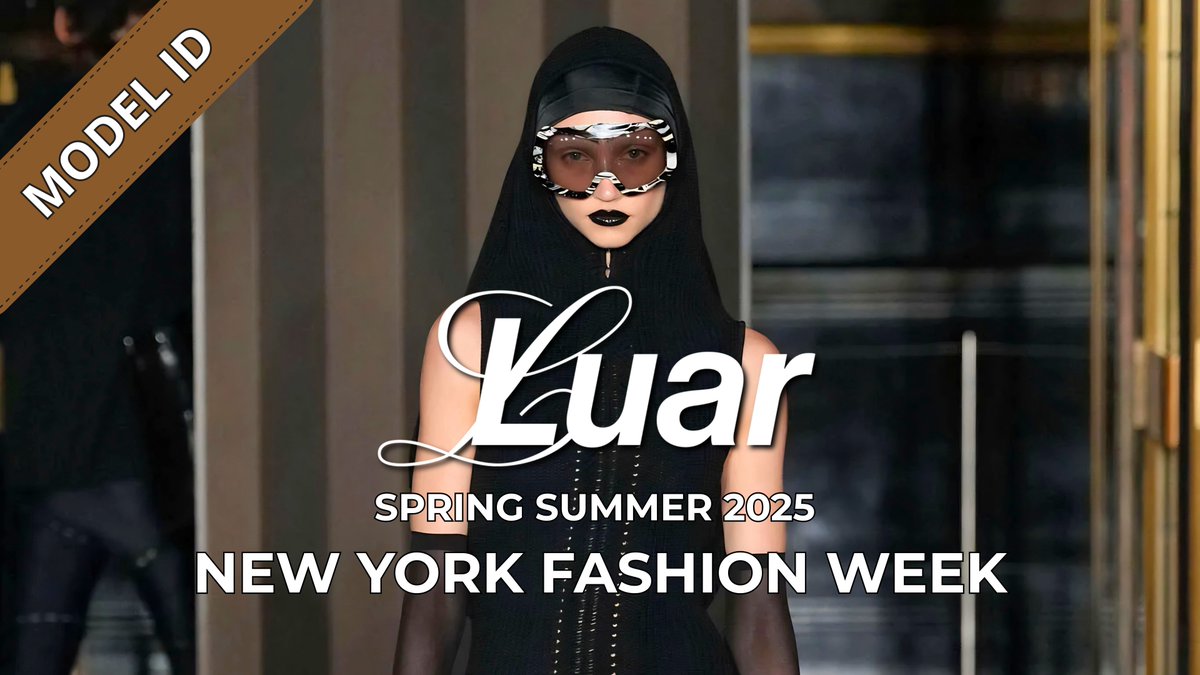Brandibay1's tweet photo. Step into the Luar Spring/Summer 2025 show! 👠✨
Identify every model on the runway in real time with our full Model ID video. 🎬🔍
Watch the full video here: https://t.co/Udzi2hnesT
#LUAR #NYFW #ModelID #NewYorkFashionWeek #SS25 https://t.co/5tiLQhcjif