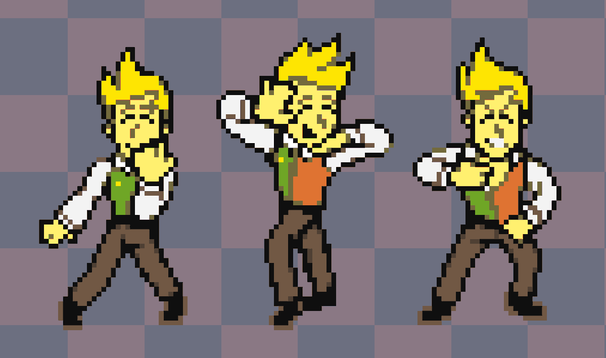 Nott_n0W's tweet photo. Human poses!
#pixelart #deltarune https://t.co/yXMQOPjBug