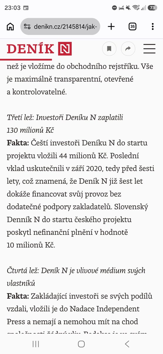 Vory18's tweet photo. @Simindr @J_Nakladal @michalpur Promin. Ve vaší zprávě jsou investoři.  Tak pak nevim https://t.co/5gsiK3X1Sj