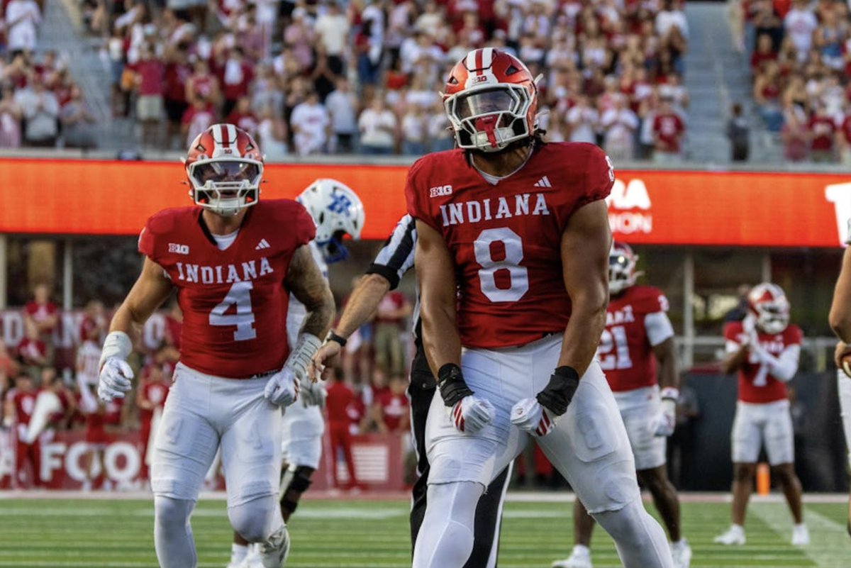 JeffRabjohns's tweet photo. Indiana standout defensive lineman Stephen Daley announces his plans to return to Indiana. 19 tackles for loss prior to his injury for national champion Indiana in 2025. Major force on the defensive line. #iufb https://t.co/bM5tMCcDV4