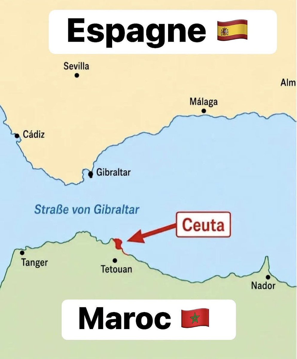 ikazban's tweet photo. Pas d’invasion du continent européen 🇪🇺, sauf dans l’imaginaire de l’extrême droite et de ceux qui lui courent après !
#Europe #Ceuta #immigration #racisme https://t.co/qJDv8d5O9a