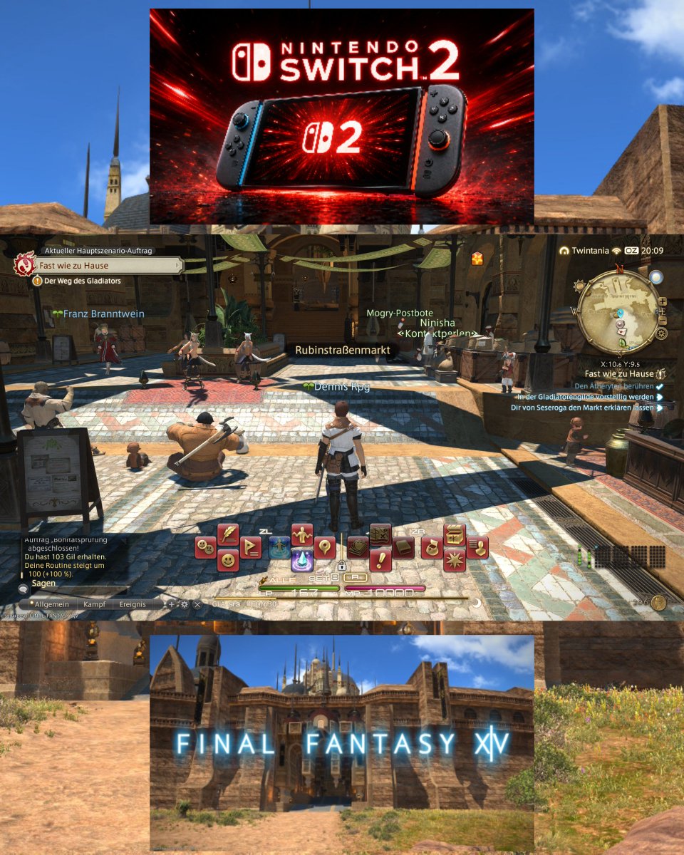 Dennis_RPGKING's tweet photo. #NintendoSwitch2 #FinalFantasyXIVOnline #TrialVersion Spieltagebuch Update: Palais Platin,Rubinstraßenmarkt,Die Ewige Halle und Arrzaneth-Ossarium Siehe Bilder Yeah🙂 https://t.co/EjgSwCsFkS