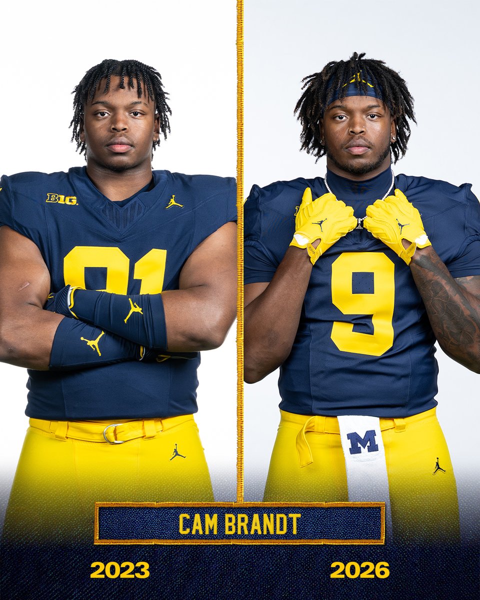 UMichFootball's tweet photo. Where did the time go? 🥹 https://t.co/H6AUumEOnY