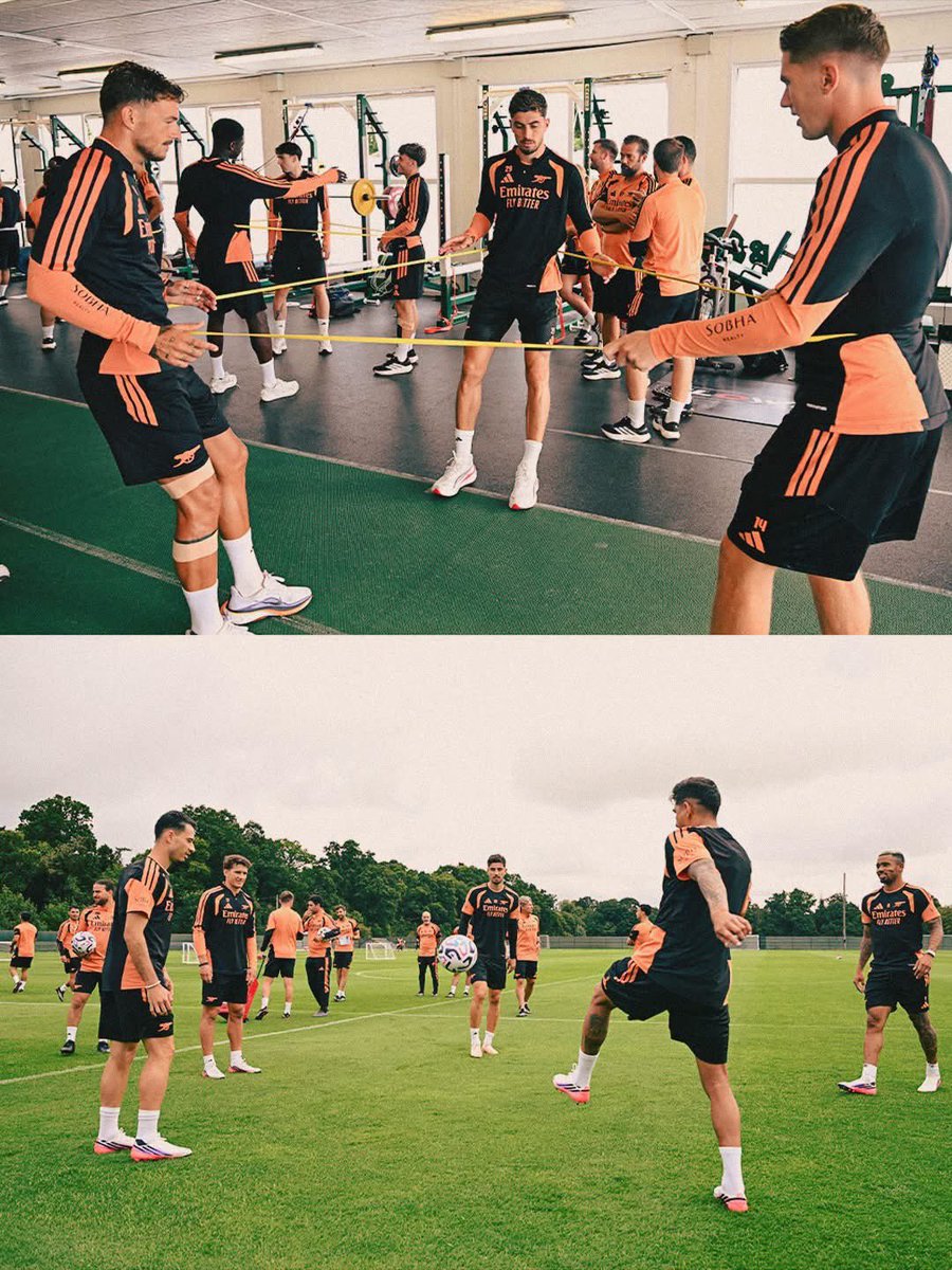Touchlineinsigh's tweet photo. Ready to play Real Betis in a bit⏳ https://t.co/aynmX05ASw
