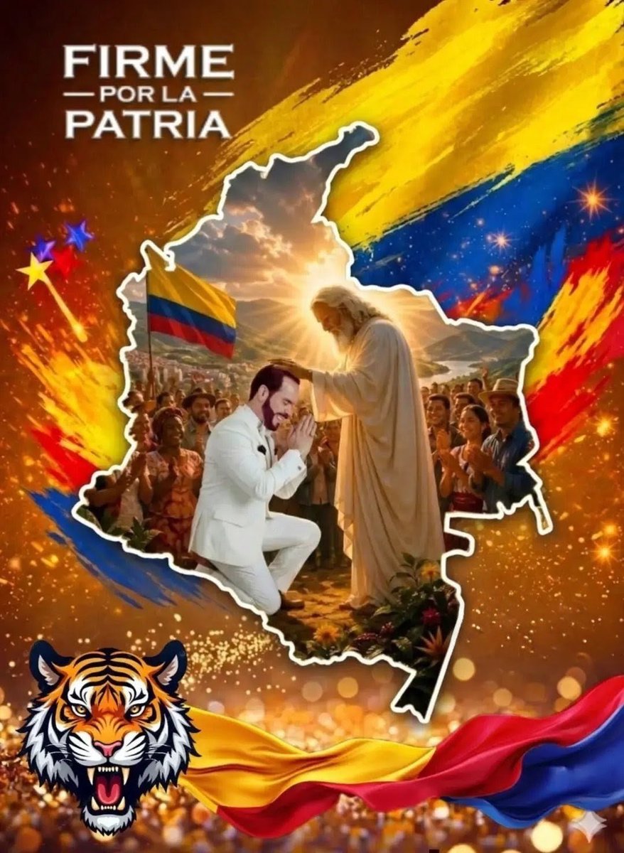 chatos62's tweet photo. 🐯A partir del 07 de Agosto Colombia 
será libre de comunismo hasta el final 
de los tiempos, Amén 🙏 https://t.co/nRsSd7wdWA
