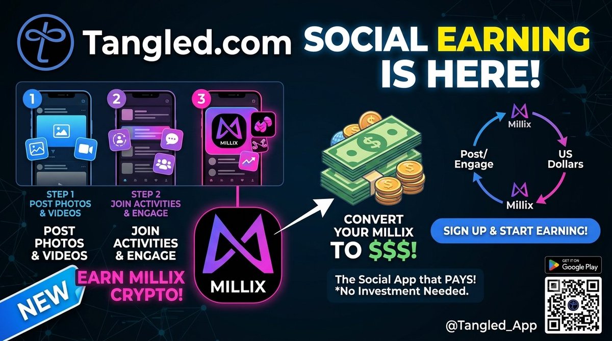 erestuphil's tweet photo. I've been in this App since August 2024.
100% legit earning millix crypto.
Join now, have fun and earn
#earn https://t.co/sR0wFhVYZ1
