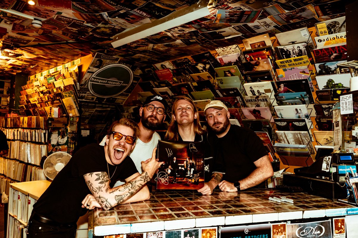 ASITISofficial's tweet photo. can’t believe this album with our silly faces on singing songs about healing from losing ourselves and this band landed us a number one independent album. 

thank YOU. couldn’t have done it without you all. https://t.co/DtmzkEovE9