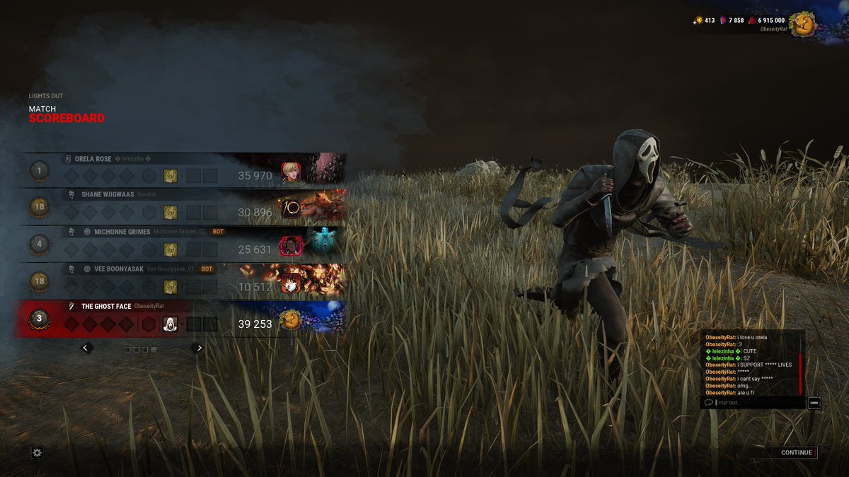 ObeseityRat's tweet photo. @DeadbyDaylight are you serious? we cant say "Trans" in your chat filter? this is so unacceptable, I was trying to tell orela i support trans lives and it kept tagging..... wtf. DO BETTER @DeadbyDaylight please save us @DEATHDORKS https://t.co/ezflfDI7Il
