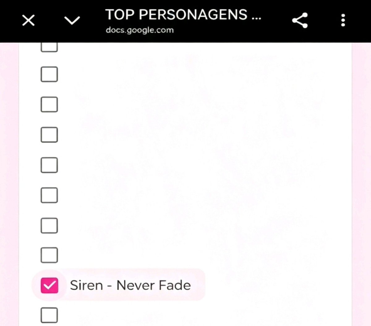 AwardsYokoBR's tweet photo. Votem em SIREN Never Fade 

#YokoApasra
#YOKOMANAGEMENT
#NeverFadeProject https://t.co/jIcvBQFtjW