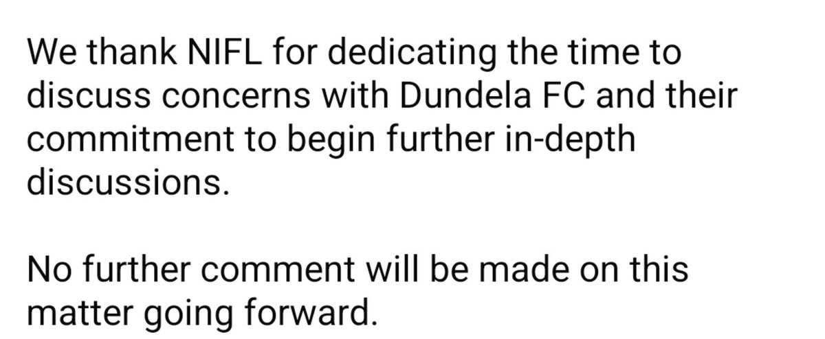 dundelaofficial's tweet photo. CLUB STATEMENT: https://t.co/92hYoM2H27