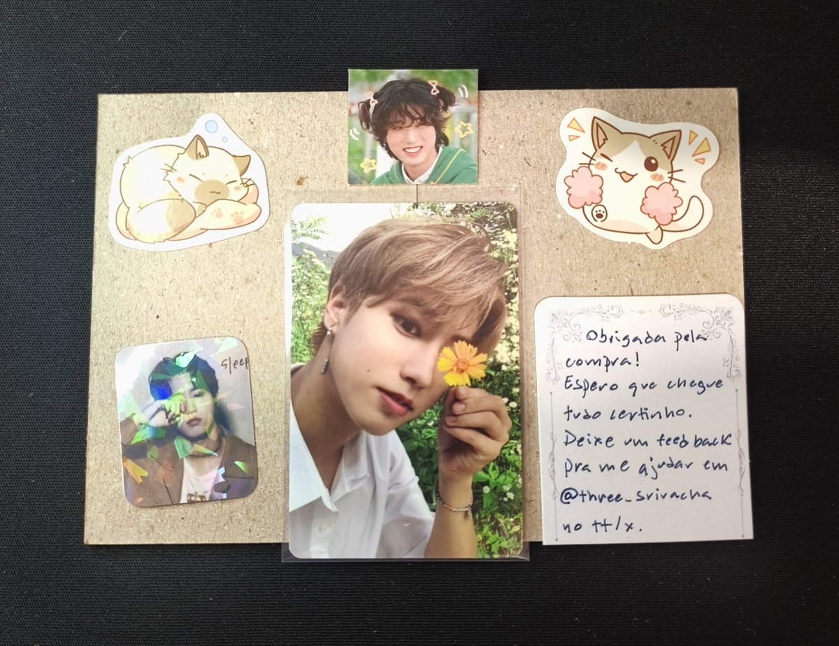 hanlesbianismo's tweet photo. 💌 : feedback extremamente positivo para @three_sriracha
a lye foi super transparente e atenciosa durante todo o processo de compra! o pc veio MUITO bem embalado, chegou em ótimo estado e os brindes são uma gracinha enorme 🤍, muito obrigada pelo han florzinha meu bem!! https://t.co/GXmyU6FTEV