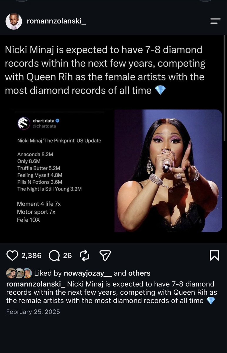 Shvdabarb's tweet photo. Ok so how about we start a streaming and buying party for these songs to get them there a little faster and help boost her sales in general https://t.co/qjE7AVRKvS