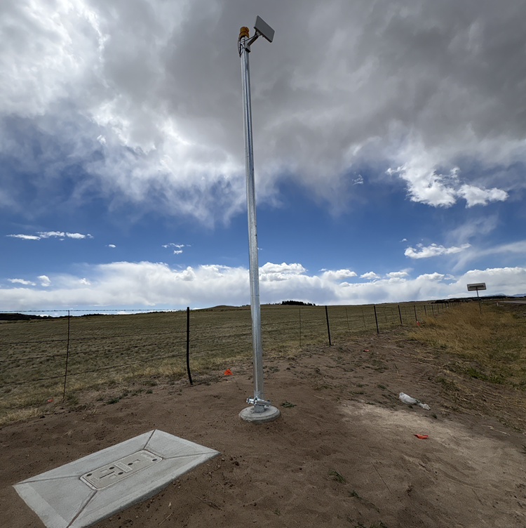 ColoradoDOT's tweet photo. #CDOT #News: CDOT completes conflict warning system installations across the Denver metro area. Project enhances safety at four intersection locations on #CO74, #CO83 and #CO86.
📰https://t.co/uXryQgCIWx
#KnowBeforeYouGo https://t.co/PoE8cs5WHM