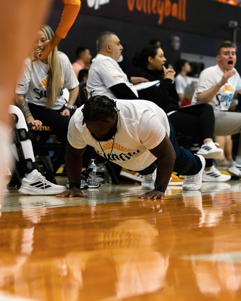 UTEPVB's tweet photo. Today we’re celebrating the man behind the gains, good vibes and game-day confidence! 🥳🎉

HBD @CoachT_Johnson1! 

#PicksUp https://t.co/CnTQY9cdwP