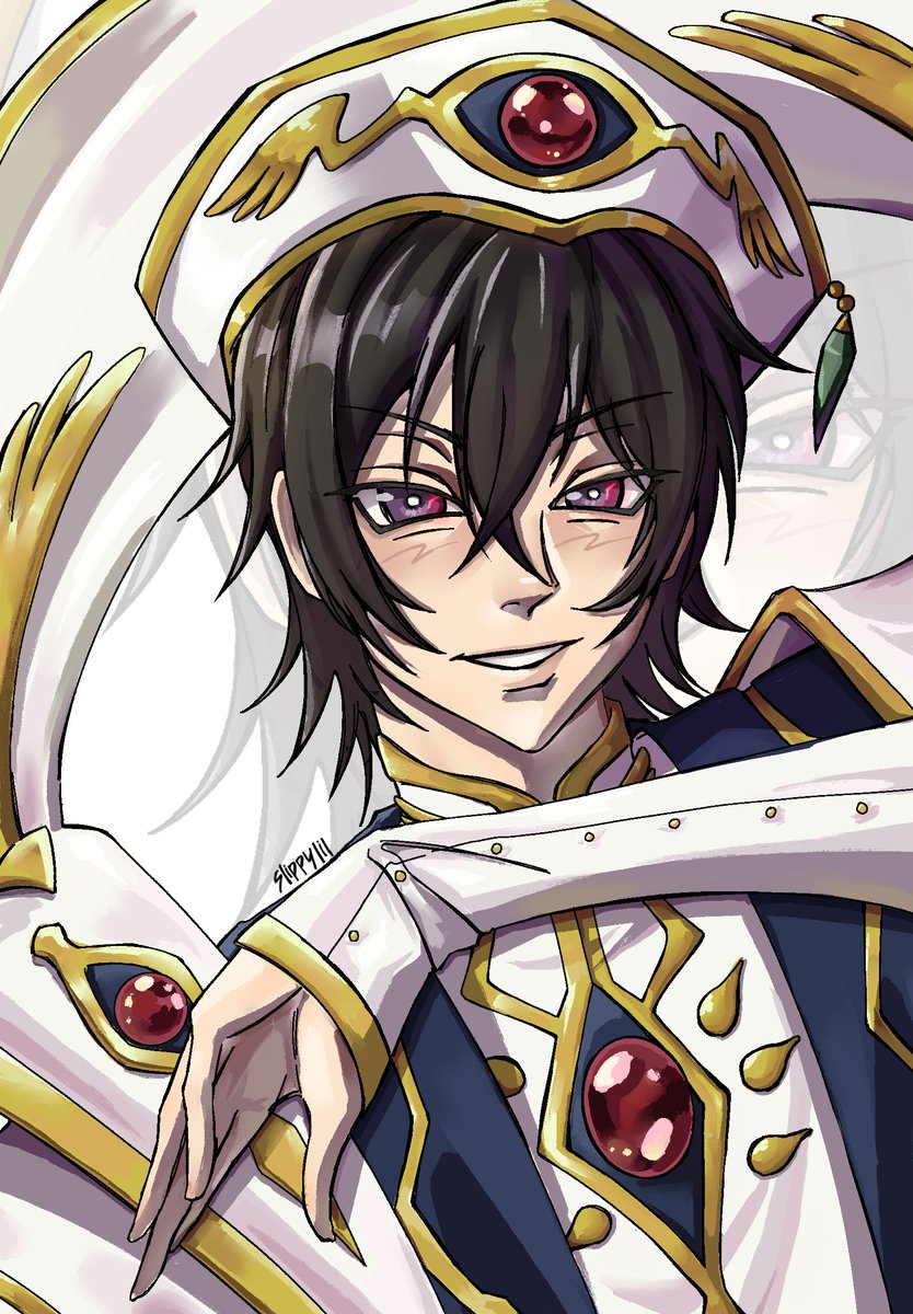 _slippylil's tweet photo. i, lelouch vi britannia commands you, to acknowledge me as emperor 

 + rewatching code geass w a friend and HOLYYYY it js gets better every rewatch,,, anyways, first art post! #lelouch #codegeass #fanart #codegeassfanart https://t.co/IVlL1mlhUl