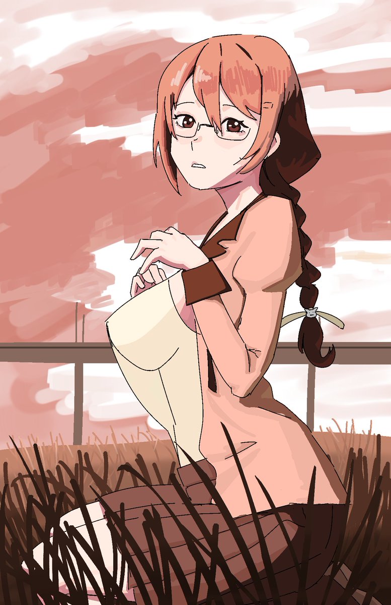 imbalanceblue's tweet photo. hanekawa tsubasa #物語シリーズ https://t.co/1m0zliYbAF
