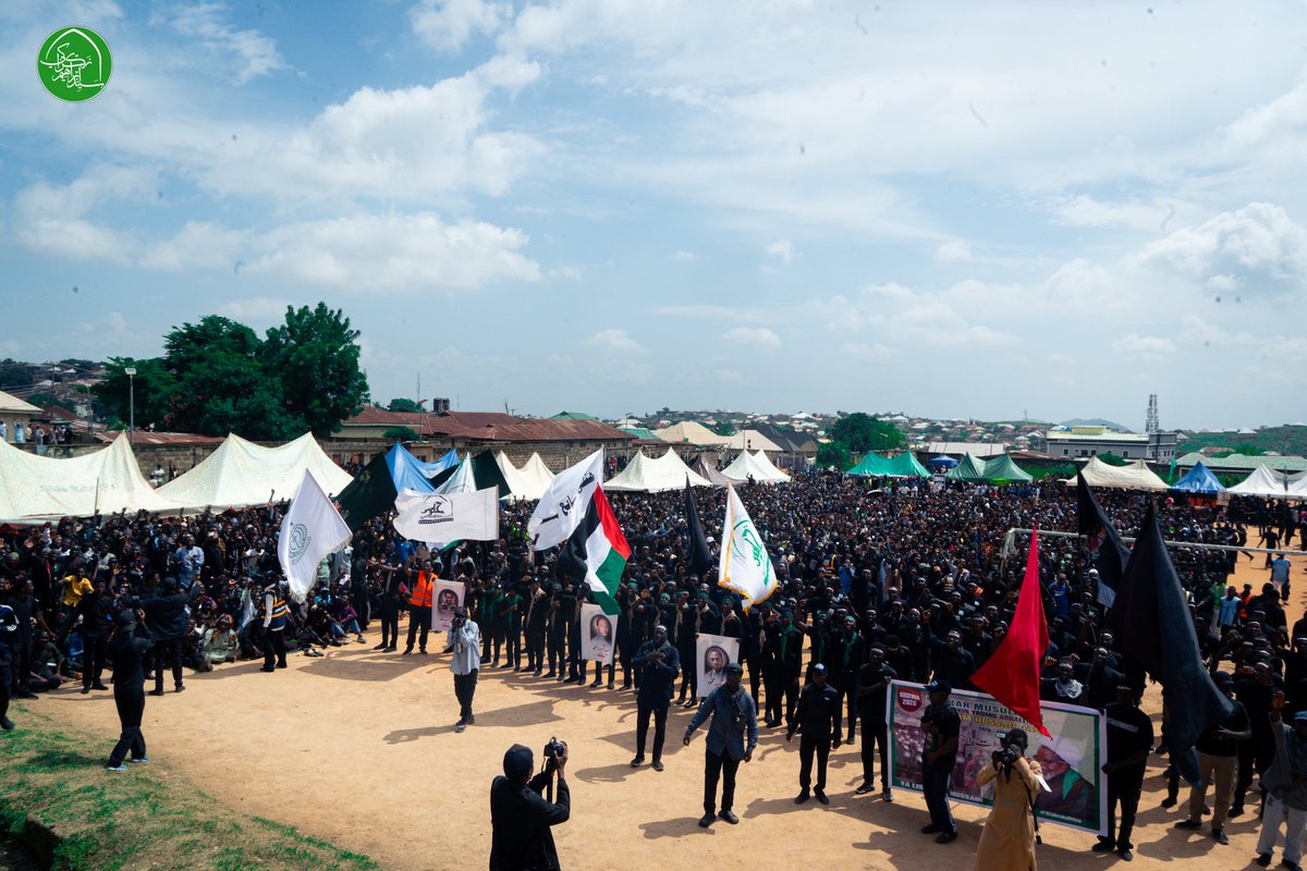 SZakzakyOffice's tweet photo. The leader emphasized the message embodied in the struggle of Imam Hussain (AS): "It is better to be martyred than to surrender to injustice." The Sheikh added that success lies with the followers of Imam Hussain (AS), whose path is the path of Imam Ali (AS), the Messenger of Allah (S), and the Awaited Imam Mahdi (AJ).