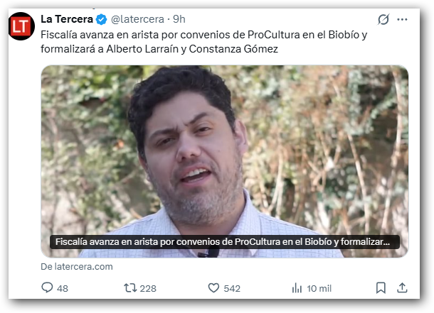 gene_llerena's tweet photo. Larraín el izquierdista q recibió de "obsequio" $1600 millones de su "amigo"¿? @Orrego y q goza de la más absoluta y execrable impunidad! https://t.co/xdcGA79Kgu